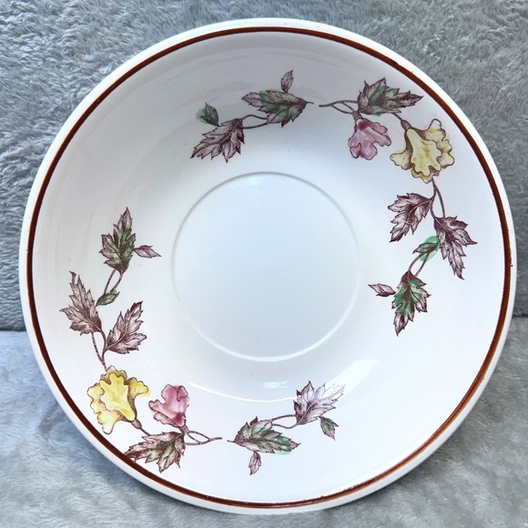 Vintage Japan Pitcher Bowl Set Floral Ceramic Mid Century Cottage Botanical - Picture 5 of 12